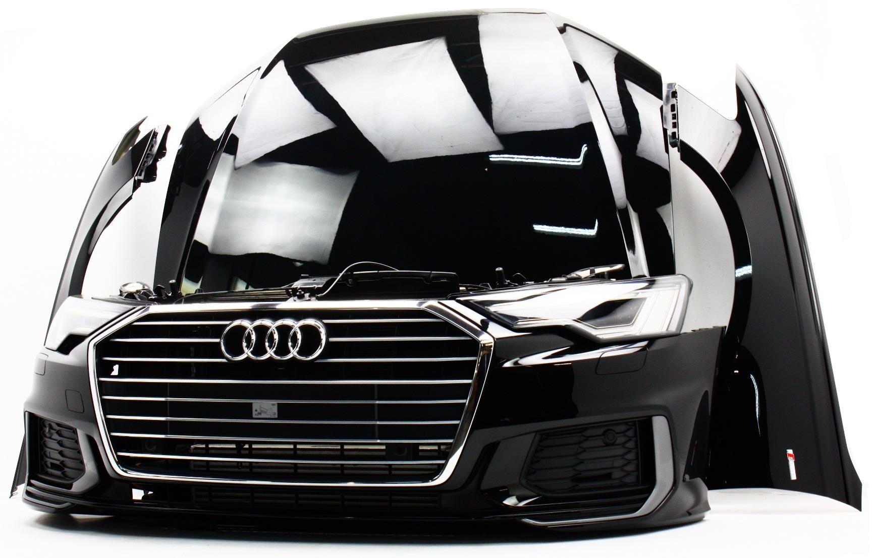 Front Audi - kompletny zestaw czarny